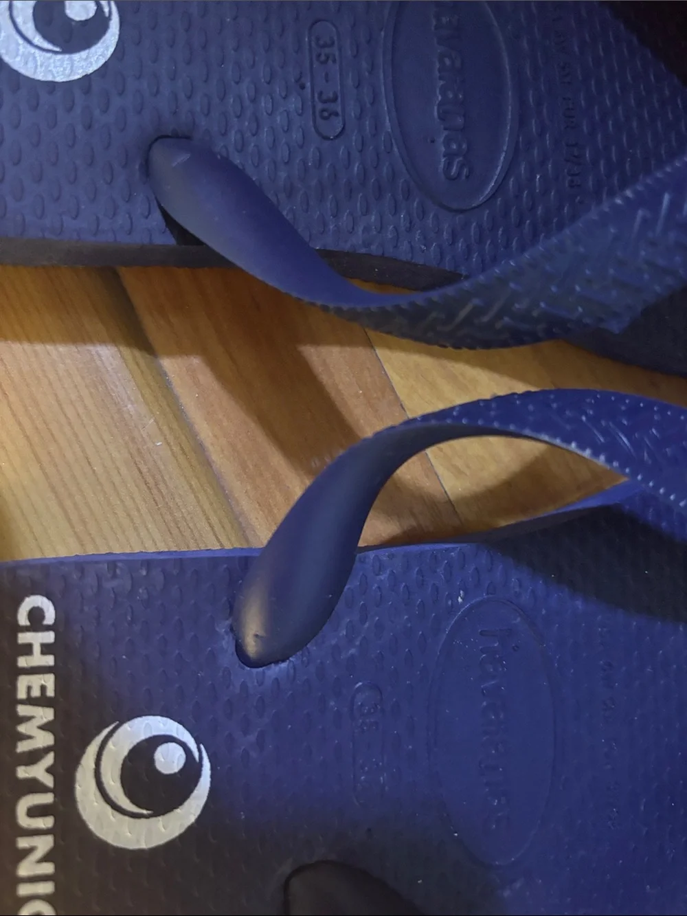 Kids' Navy Blue Flip Flops